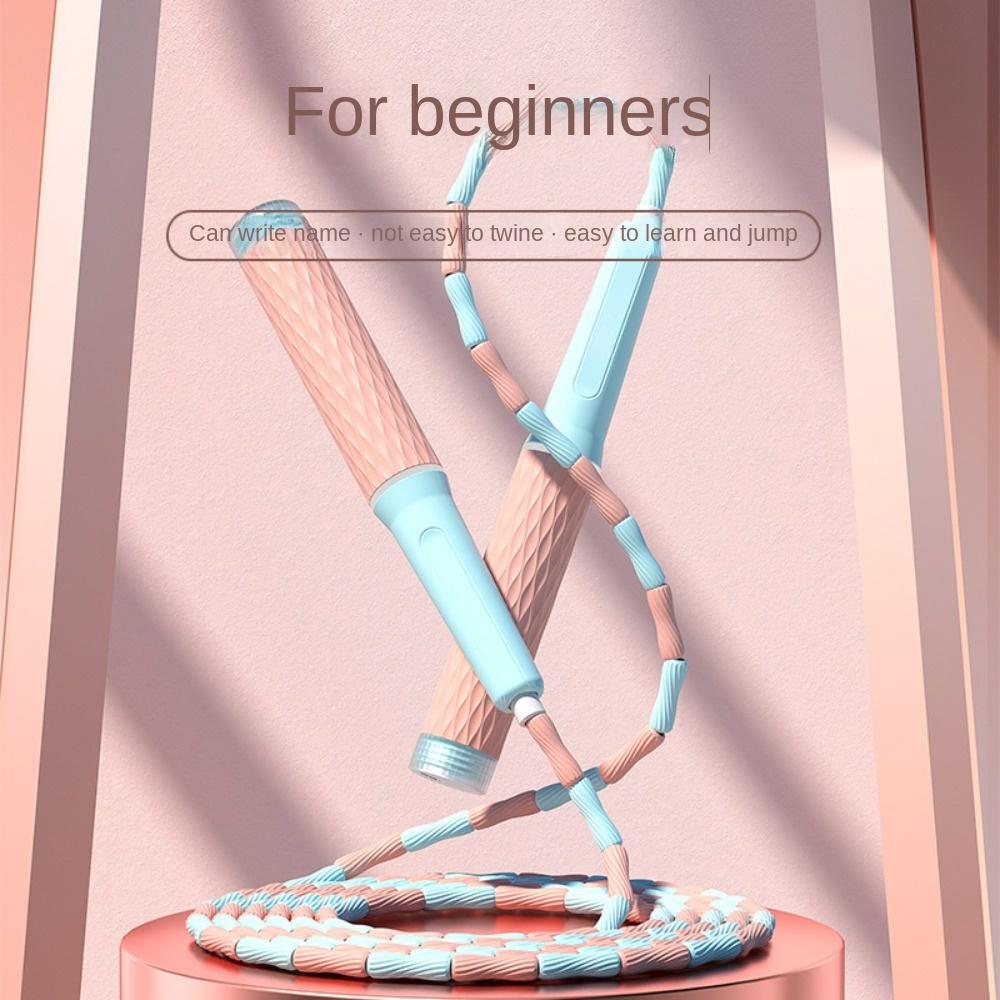 조정 가능한 부드러운 구슬 줄넘기 강한 유연성 점프 훈 - Skipping Rope Pvc 리뷰 및 가격